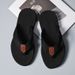 Men's Flip Flops For Summer Wear, Trendy Korean Version, Personalized Rubber Anti Slip Fashion, Internet Celebrity Clip_vogvips.com