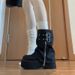 Platform Western Short Women Knee-High Boots 2025 New Style_vogvips.com