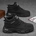 Autumn Men's High-Top Martin Boots, Trendy And Versatile Work Shoes For Men, Non-Slip Casual Ankle Boots For Worksite_vogvips.com