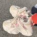 Thick-soled Dad Shoes 2025 Autumn New Women's Height-increasing Popular Mesh Breathable Casual Ins Sports Sneakers_vogvips.com