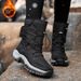 Northeast Harbin Boots For Women Winter Waterproof Non-Slip Warm Fleece Lined Thickened Outdoor Hiking Snow Country_vogvips.com