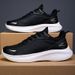 Men's Fashion Sneakers Lightweight Breathable Black Soft Sole Casual Shoes Comfortable Non-slip Versatile Slip-on Outdoor_vogvips.com