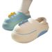 Waterproof Cotton Slippers For Women In Autumn And Winter 2025, New Home Warm, Thick Soled, Anti Slip, Couple's_vogvips.com