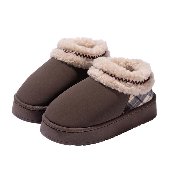 2025 Ethnic Style Cotton Shoes Women Korean Version Suede Home Autumn Winter Thick Sole Furry Non-Slip Outdoor Wear_vogvips.com