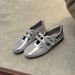 Sheepskin Version~High-end Soft-soled Versatile Velcro German Training For Women, Square-toed Genuine Leather Patchwork_vogvips.com