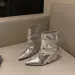 Winter High Heeled Cotton Womens Fashion Pointy Set Feet Soft Sole Anti Slip Wear Resistant Short Boots 260602_vogvips.com
