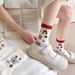 Fairy Tale Town Cotton Socks For Women And Men - Medium Cute Cartoon Print Casual Socks, Breathable & Comfortable, All-Season Wear_vogvips.com