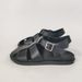 Summer New Style Closed-Toe Flat Adjustable Buckle Cross Strap Comfortable Beach Breathable Women's Sandals_vogvips.com