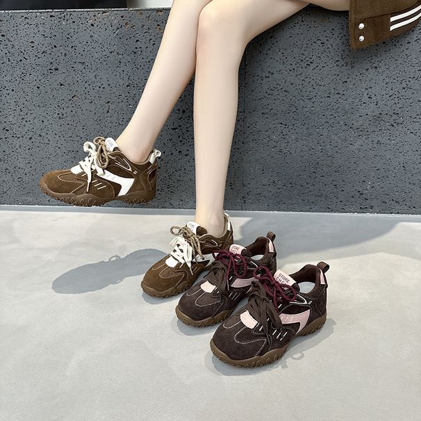 Xiangti Neigao Kad Training Women's Thick Bottom Versatile Casual 2025 Autumn/Winter Niche Forrest Gump Trendy Shoes_vogvips.com