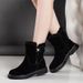 Northeast Cold-Proof Snow For Women 2024 New Winter Fleece-Lined Warm Martin Thickened Boots Cotton Shoes Non-Slip_vogvips.com
