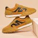 Sot Sole Comortable Retro German Training Shoes Casual Leather Sports Board Shoes Single Shoes Men_vogvips.com