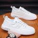 Spring Breathable White Korean Version Versatile One Foot Sports And Casual Soft Soled Trendy Men's Shoes 2025 New Model_vogvips.com