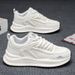Agan Summer Korean Style White Sports Casual Mesh Men's Soft Sole Non-Slip Dad Running Versatile Trendy Shoes_vogvips.com