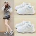 Little White Shoes Female Student Platform Heightening Shoes Sports Board Shoes Casual Shoes_vogvips.com