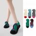 5 Pieces, Breathable Soft Casual Style Women's Boat Socks, Made Cotton & Geometric Designed, Easy To Match With_vogvips.com