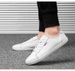 The First Layer Of White Shoes Casual Single Shoes Men's Xiaoqing Outdoor Board Shoes Men's Shoes_vogvips.com