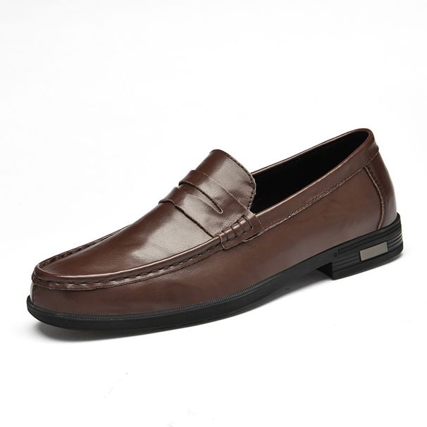 Leather Shoes Men's Large Size Men's Leather Shoes Men's Shoes Casual Shoes Commuter Loafers_vogvips.com