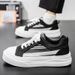 Men's Lightweight Breathable Casual Sneakers For Summer - Round Toe, Mesh Upper, Rubber Sole, Comfortable Low-Top Shoes For Tennis And Everyday Wear_vogvips.com