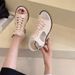 SHLIANG New Style Women's Casual Roman Sandals Plus Size Zipper Up Round Head Fashionable High Heel Solid Color Polyurethane Lining Y0201_vogvips.com