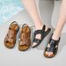 2025 New Slippers Dual-use Beach Sandals Men's Leather Outdoor Hiking Soft Sole_vogvips.com