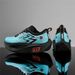 Men's Sneakers Stylish Breathable Mesh Comfortable Blue Sneakers Non-Slip Outdoor Casual Running Men's Shoes_vogvips.com
