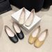 New Korean-Style Flat Comfortable Women's 2025, Square-Toed Shallow Loafers, Lazy Slip-On Shoes For Mothers, Wholesale_vogvips.com