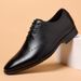 British Men's Shoes Large Size Classic Oxford Dress Shoes - Lightweight Business Formal Shoes With Soft Sole For Office Wedding & Daily Wear_vogvips.com