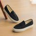 Euro Step 2025 Spring And Autumn New Suede Fashion Trend Slip-On Loafers Men's Casual Shoes_vogvips.com