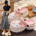 Feeling, Keywords Trampling Hole Slippers, Beach Slippers For Men And Women, Outdoor Slippers, Feeling, , Women, ,_vogvips.com