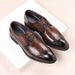 New Business Dress Leather, High-end Wedding 2026 Genuine Leather Commuting Single Shoes, Men's British Casual Shoes_vogvips.com