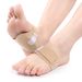 Adjustable Arch Support Insoles For Flat Feet – Soft Silicone Orthotic Inserts With Non-Slip Straps (Skin/Black, Adult & Kids Sizes)_vogvips.com