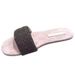 2026 Summer New Versatile French Top Quality Flat Sandals With High-End Purple Rhinestones For Women's Outdoor Wear_vogvips.com
