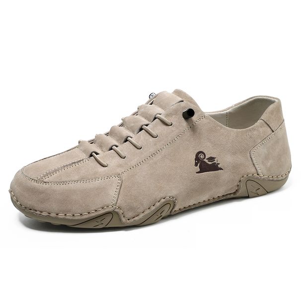 First Layer Leather Men's Shoes Low-top Men's Casual Shoes Martin Shoes Men's Octopus Men's Shoes_vogvips.com