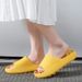 Home Bathroom Slippers Water Leakage Hollow Thick Sole Women Summer Home Deodorant Anti-Slip Bathing Men Lightweight_vogvips.com