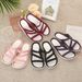 Summer New Cross-Border Sandals Beach Shoes Korean Style Flat Casual Women's Slippers_vogvips.com