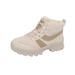 Niche Thick-Soled German Training Shoes For Women 2025 Autumn Winter New Fleece-Lined Casual Lightweight Snow Boots_vogvips.com