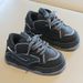 Boys' Casual Board Shoes High Top Girls' Small White Shoes Soft Soled Baby Bread Shoes_vogvips.com