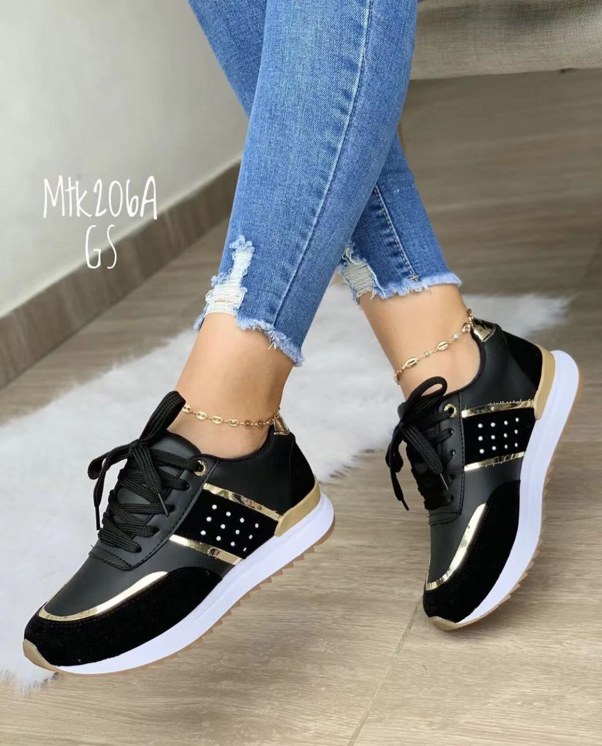 Oversized New Summer Thick Sole Casual Shoes, Strappy Sports Shoes For Women_vogvips.com