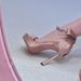 In Stock For Immediate Delivery~Open-toe Platform Satin Bow Sandals With Back Strap And Buckle, Sexy Stiletto High Heels_vogvips.com