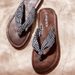 Women's Flip Flops Women's Flat Bottomed Outer Wear Sandals Beach Shoes Women's Shoes Spring And Summer Floral New Holiday Simple_vogvips.com