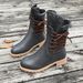 Women's Winter Plus Size Ankle Boots Back Zipper Riding Low Heeled Studded_vogvips.com