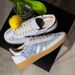 Saamode Vintage Low Top Sneakers Floral Fabric Suede Trim Gum Outsole
_vogvips.com