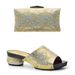 Women's chunky sandals with diamond press dinner bag Fashion dress handbag Evening bag Shoes bag set_vogvips.com