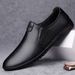 Autumn Men's PU Leather Casual Shoes Men Soft Sole Breathable Slip-On Loafers_vogvips.com