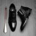 European Warm Series High-End Soft New Martin Boots Korean Style Casual Men's High-Top Leather Shoes_vogvips.com