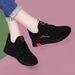 2024 New Women's Sports Shoes, For Spring Autumn, Versatile Comfortable, Mesh Surface, Soft Sole, Lightweight, Casual_vogvips.com