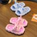 2025 New Children's Summer Cartoon Rabbit Home Anti Slip Soft Bottom Cool For Boys And Girls Slippers_vogvips.com