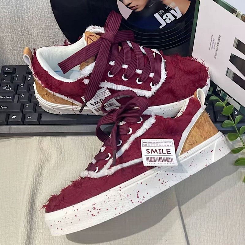 Couple's Style For Men Women, New Trendy Clean And Stylish White Shoes, Couple's Casual Sports Sneakers 2025_vogvips.com
