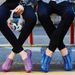 Fashion 2024 Summer Women's Flats Fashion Elastic Band Weave Casual Shoes Slip On Breathable Sneakers Spring Men Loafers Plus Size 35-44_vogvips.com