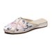 Women’s Shoes Summer New Ancient Style Embroidered Women's Shoes Indoor Han Element Embroidered Shoes Shoes Women's Slippers_vogvips.com